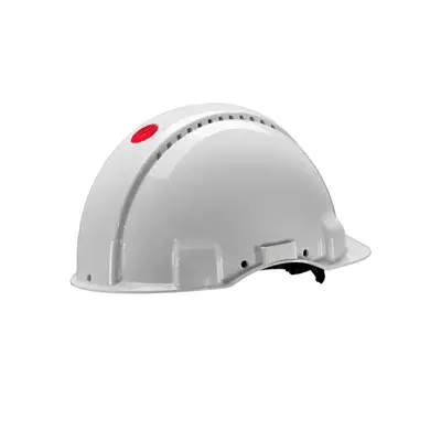 3M G3001NUV-VI Veiligheidshelm Wit - Draaiknop & UVicator Sensor