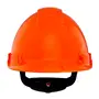 3M Peltor G3000NUV Veiligheidshelm Oranje - Draaiknop & Ventilatie