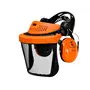 3M Peltor G500V5CH510-OR Bosbouw Combinatie met Gehoor- en Gezichtsbescherming