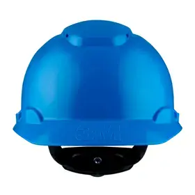 3M Peltor H700N-BB Veiligheidshelm Blauw - Draaiknop & 4-Punts Hoofdharnas