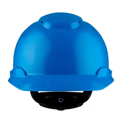 3M Peltor H700N-BB Veiligheidshelm Blauw - Draaiknop & 4-Punts Hoofdharnas