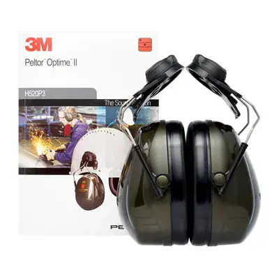3M Peltor Optime II Gehoorkap - Helmbevestiging - Comfortabele Oorkussens