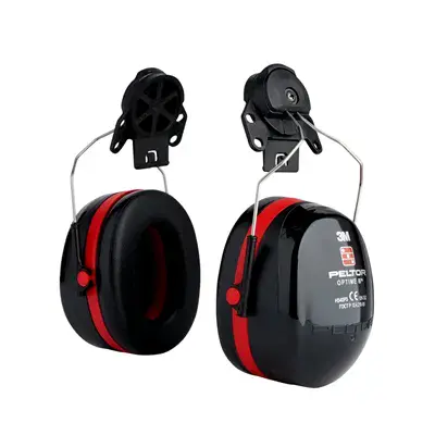 3M Peltor Optime III Gehoorkap - Helmbevestiging - Comfortabele Oorkussens