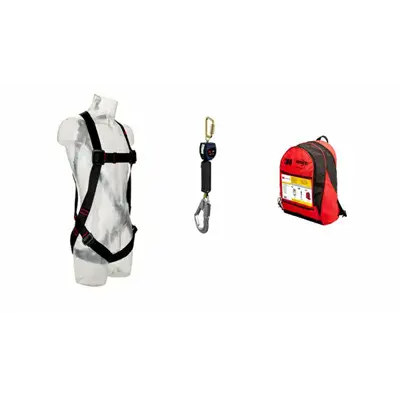 3M Protecta 1150508 Valbeveiligingsset - Harnas + Valstopapparaat (EN361 + EN360)
