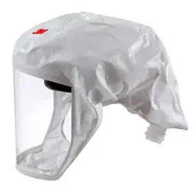 3M S-133S Wegwerphoofdkap met Vizier - Luchttoevoer - Maat S/M