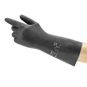 Ansell AlphaTec 29-500 Chemische Handschoenen - Neopreen & Gevoerd voor Koude, Maat 9