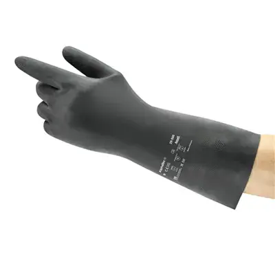 Ansell AlphaTec 29-500 Chemische Handschoenen - Neopreen & Gevoerd voor Koude, Maat 9