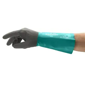 Ansell AlphaTec 58-535W Chemische Handschoenen - Grip Technology & Vloeistofdicht, Maat 7