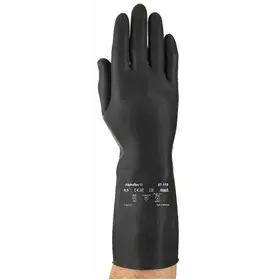 Ansell AlphaTec 87-118 Chemische Handschoenen - Soepel & Flockgevoerd, Maat 8.5