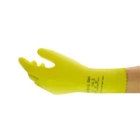 Ansell AlphaTec 87-118 Chemische Handschoenen - Soepel & Flockgevoerd, Maat 8.5-9