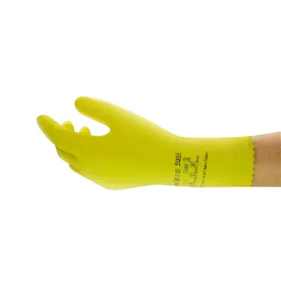 Ansell AlphaTec 87-118 Chemische Handschoenen - Soepel & Flockgevoerd, Maat 8.5-9