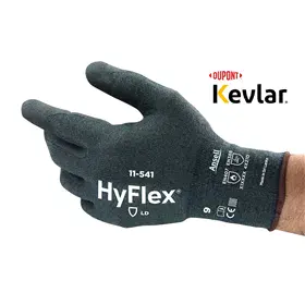 Ansell HyFlex 11-541 Handschoenen - Snijvastheid D, Grip & Comfort - Maat 9