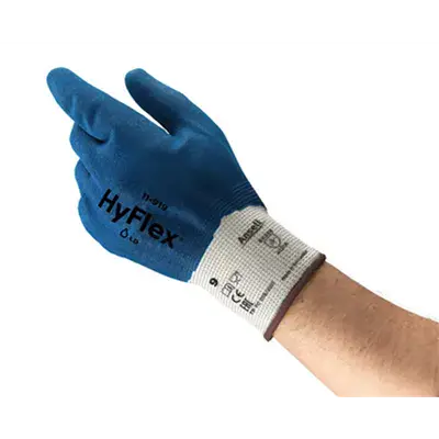 Ansell HyFlex 11-919 Werkhandschoen – Nitril Grip & Vloeistofafstotend, Maat 9