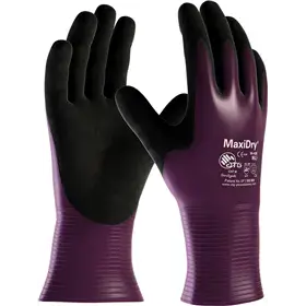 ATG MaxiDry 56-426 Werkhandschoenen Paars - Oliebestendig & Antislip Microfoam, Maat 10
