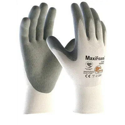 ATG MaxiFoam 34-800 Werkhandschoen – NBR Microfoam & Naadloos Comfort, Maat 9