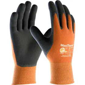 ATG MaxiTherm 30-201 Winterhandschoenen Oranje - Latex Gecoat & Koudebestendig, Maat 9