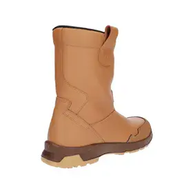 Bata SUMM BOOT S3 Winterlaars Bruin van Volnerfleer Leer - Veilig, Warm & Duurzaam - Maat 48