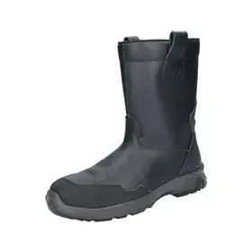 Bata SUMM BOOT Winterlaars S3 ESD Zwart van Volnerfleer Leer - Veilig & Warm - Maat 41