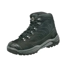 Bata Traxx 204 Hoge Veiligheidsschoen S3 Zwart - Nubuck Leer & Antiperforatie - Maat 46