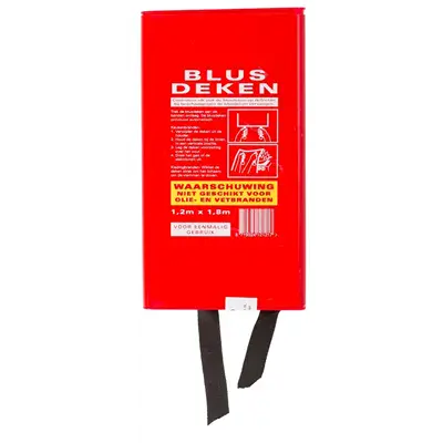 Blusdeken 120×180 cm - Hittebestendig tot 500°C, Met Instructie & Wandverpakking