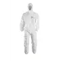 ChemDefend 110 Witte Wegwerpoverall Type 5/6 - Ademend & Antistatisch - Maat M