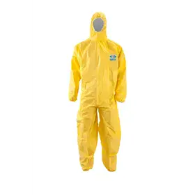 ChemDefend 310 Wegwerpoverall Type 3/4 - Chemisch & Antistatisch, Getapete Naden - Maat L