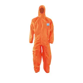 ChemDefend 410 Type 3/4 Overall XXL - Chemisch Beschermpak met Dubbele Rits en Duimlussen