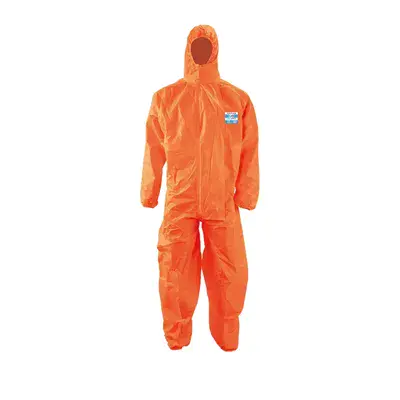 ChemDefend 410 Type 3/4 Overall XXL - Chemisch Beschermpak met Dubbele Rits en Duimlussen