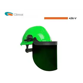 Climax 436 V PC Gelaatsscherm Groen - Veiligheidshelm Accessoire