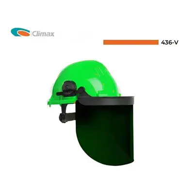 Climax 436 V PC Gelaatsscherm Groen - Veiligheidshelm Accessoire