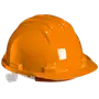 Climax 5-RG Veiligheidshelm Oranje - Draaiknop & Elektrische Isolatie