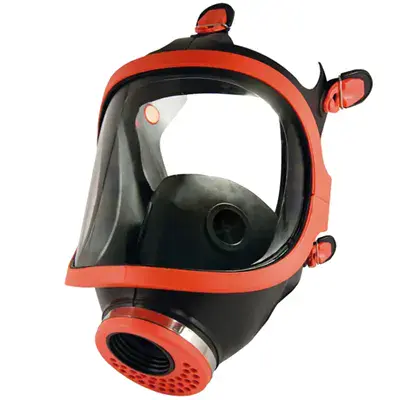 Climax 731-C Full Face Masker - Natuurlijk Rubber, Klasse 3, 5-Punts Harnas