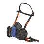 Climax 757-S Halfmasker - Lichtgewicht Siliconenmasker met Dubbele Filteraansluiting