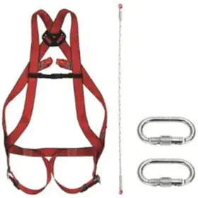 Climax Basic Plus Harnas 10 - Valbescherming met D-Ring & Comfortbanden
