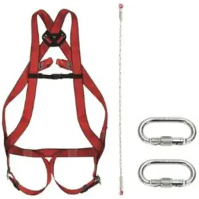 Climax Basic Plus Harnas 10 - Valbescherming met D-Ring & Comfortbanden