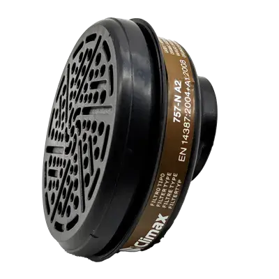 Climax Filter 757-N A2 - Voor Organische Damp (Maskers 757, 800 & 732-N Compatibel)