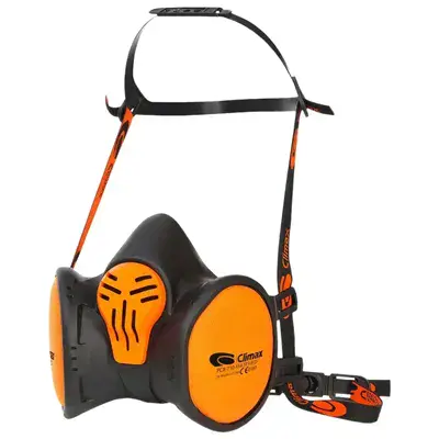 Climax Halfmasker 720 A2P3 - Onderhoudsvrij, Herbruikbaar & Luchtdicht met EasyLock