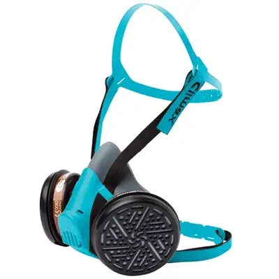 Climax Halfmasker 800 TPE - Luchtdicht Comfort & Bajonetaansluiting (EN 140)