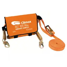 Climax Horizontal Life Line Compleet - 20 m Polyester Tape