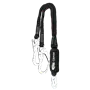 Climax Shock Absorber 51 - Elastische Y Lanyard met Snaphaak & 2 Steigerhaken (120–200 cm)