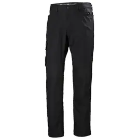 Helly Hansen 77460 Oxford Service Werkbroek Zwart – Stretch & Verlengbare Pijpen, Maat C52