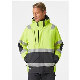 Helly Hansen Alna 2.0 Winterjas 71392 Fluo Geel - Klasse 3, Waterdicht & Ademend, Maat L