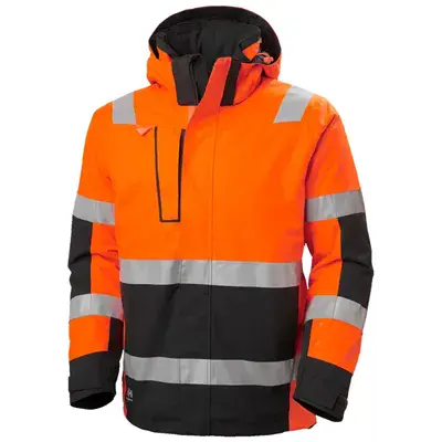 Helly Hansen Alna 2.0 Winterjas 71392 Fluo Oranje - Klasse 3, Waterdicht & Ademend, Maat L
