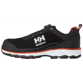 Helly Hansen Chelsea Evo 2 Boa Veiligheidsschoen S3 Laag Zwart - Oranje - BOA Sluiting & Metaalvrij - Maat 42