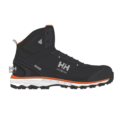 Helly Hansen Chelsea Evo 2 Mid Veiligheidsschoen S3 HT Zwart - Waterdicht Membraan & BOA® Fit Systeem - Maat 40