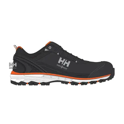 Helly Hansen Chelsea Evo 2 Veiligheidsschoen S3 Laag Zwart - Oranje - Metaalvrij & Ademend - Maat 41