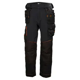Helly Hansen Chelsea Evolution Construction Werkbroek Zwart/Grijs – 4-Way Stretch & Cordura Versteviging, Maat C46