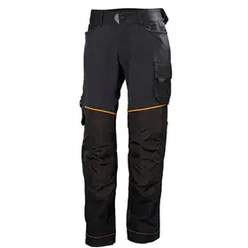 Helly Hansen Chelsea Evolution Stretch Werkbroek Zwart/Grijs – Cordura Versteviging & Verlengbaar, Maat C52