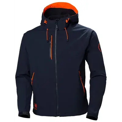Helly Hansen Chelsea Softshell Jas Marine – Waterafstotend & Stretchcomfort, Maat XL