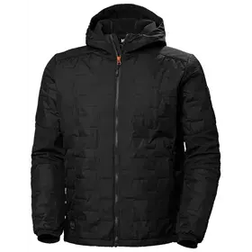 Helly Hansen Kensington Hooded Jas Zwart – Lifaloft Geïsoleerd & Waterafstotend, Maat M